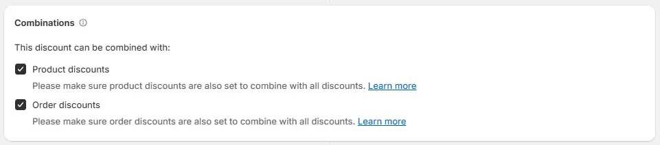 組み合わせ設定