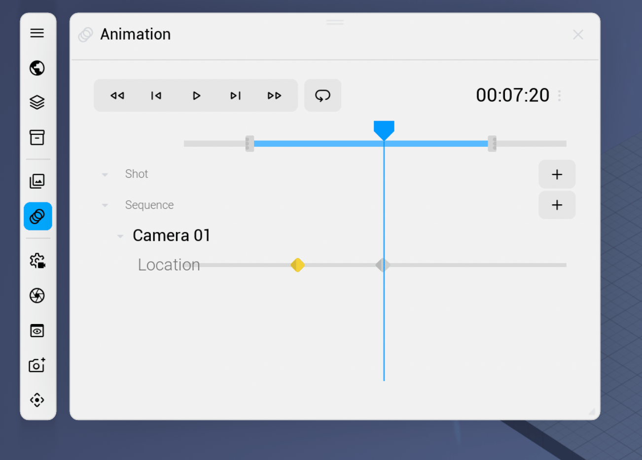 Aperçu de la Timeline ImageTimeline