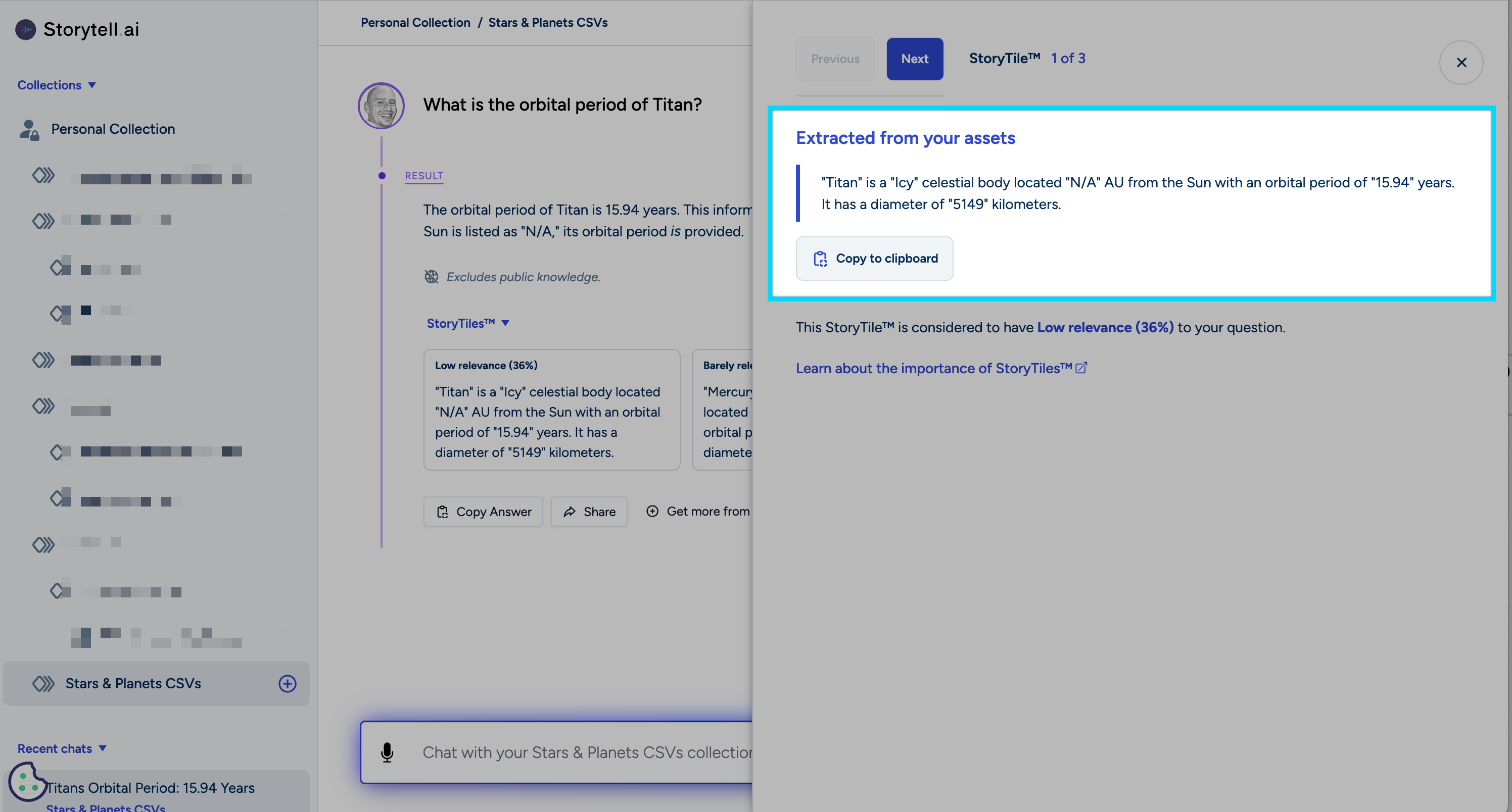 CSVs as Story Tiles™