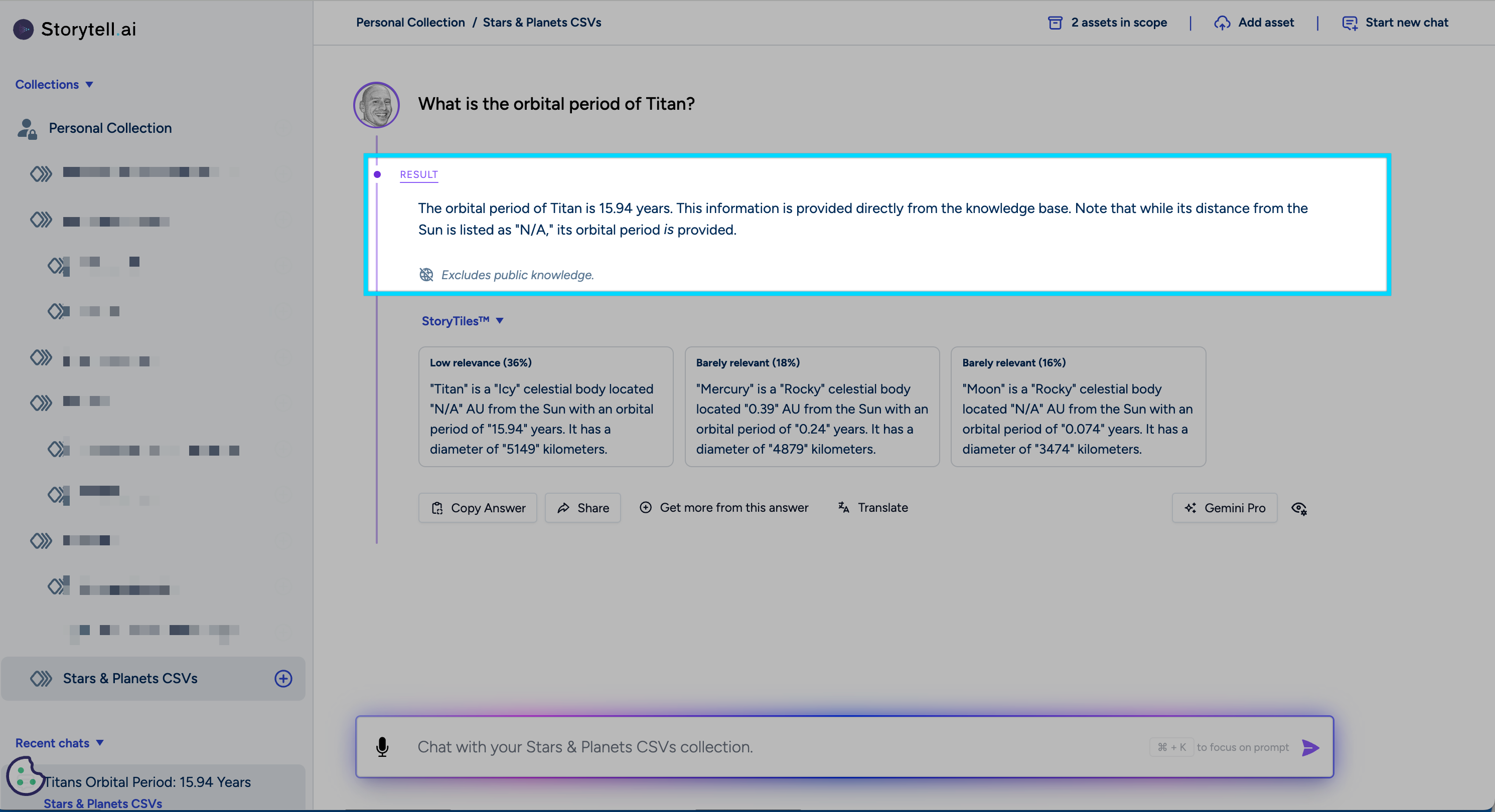 SmartChat™ response