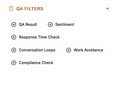 QA Filters