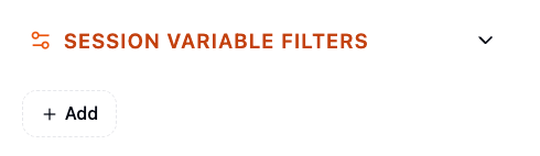Session Variable Filters