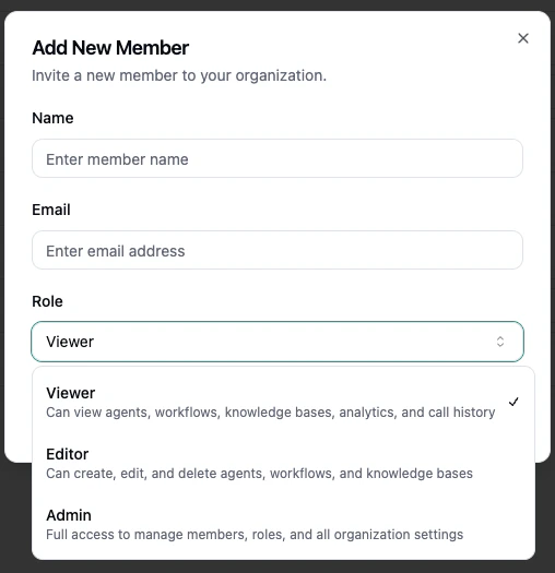 Adding Members