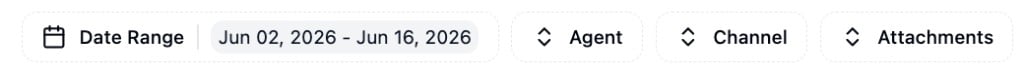 Email filtering options