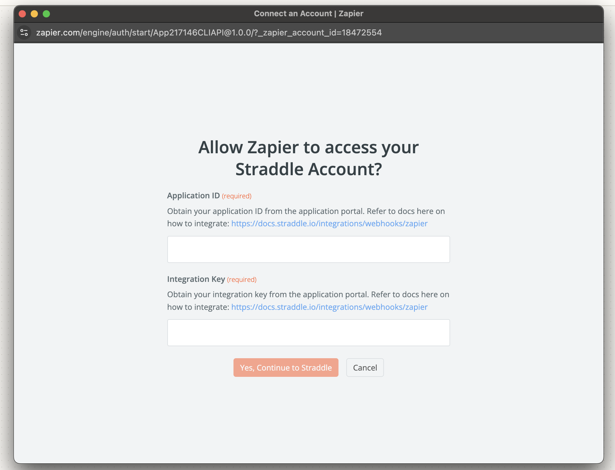 Zapier-Connect-Account
