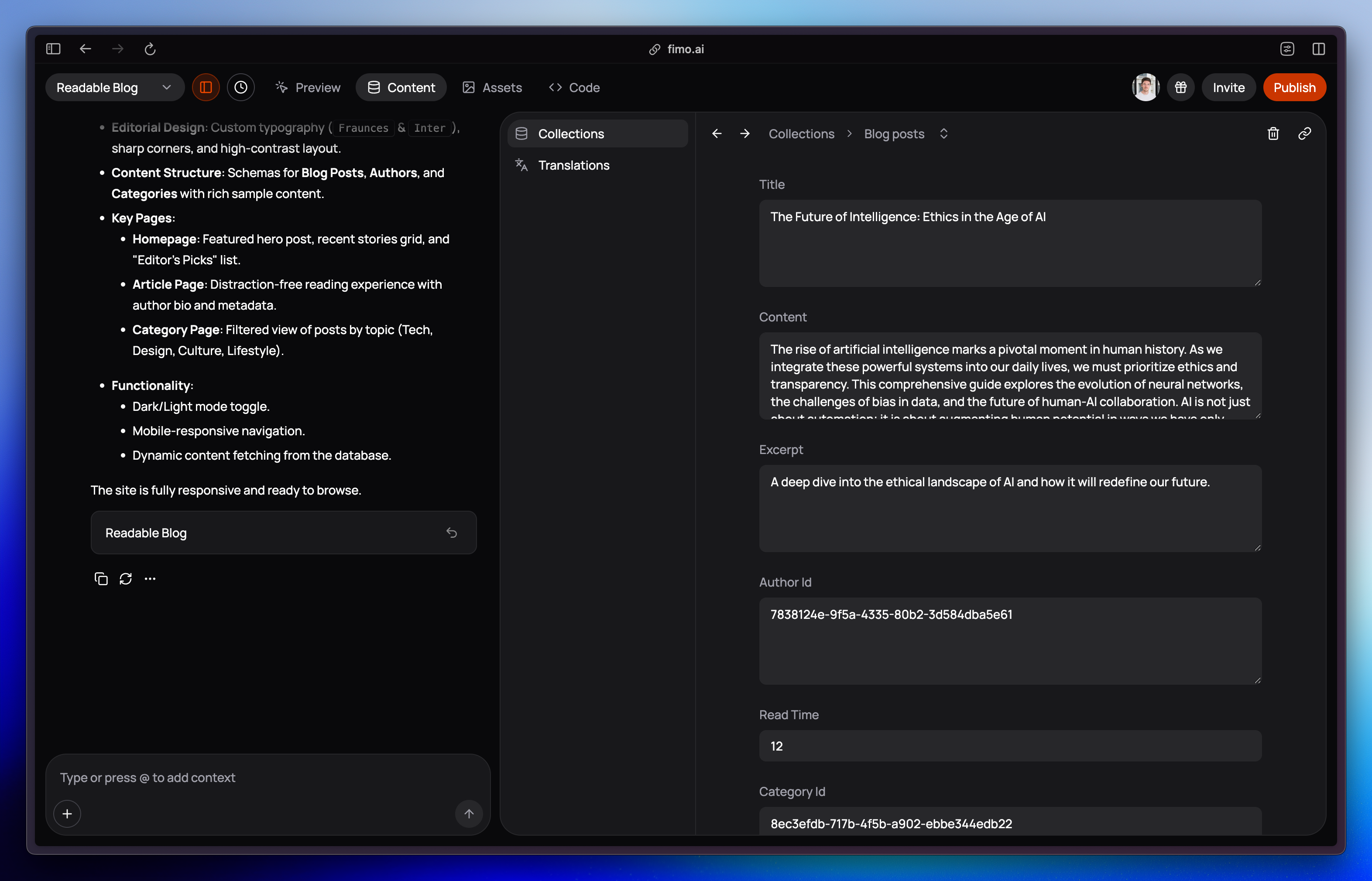 Fimo Collections Page