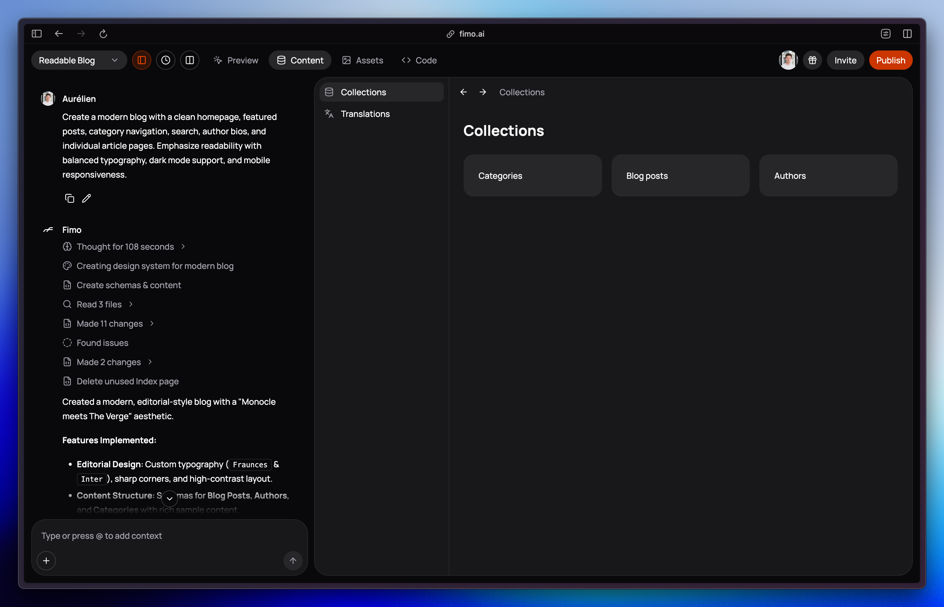 Fimo Collections Page
