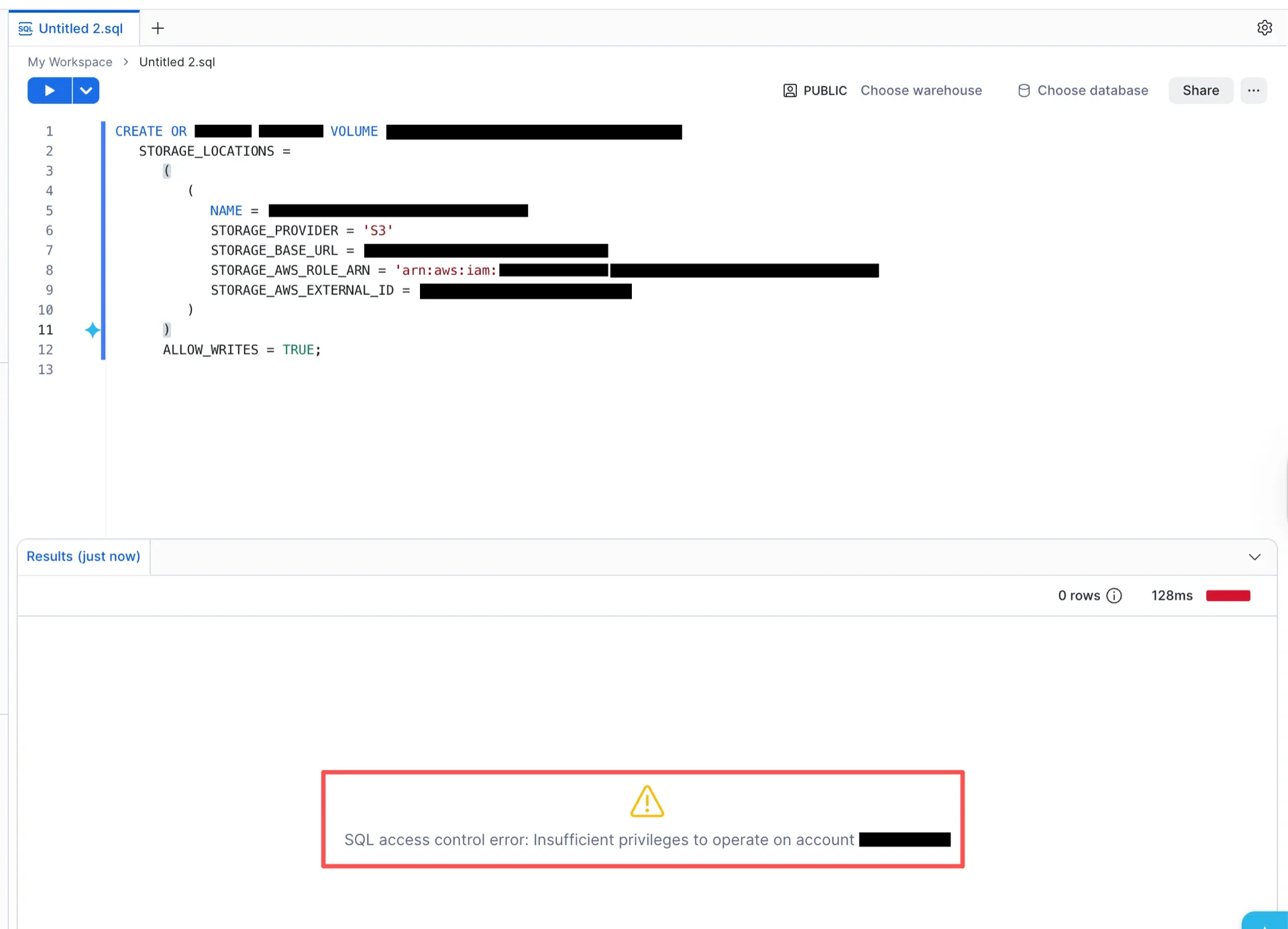 Permission issue