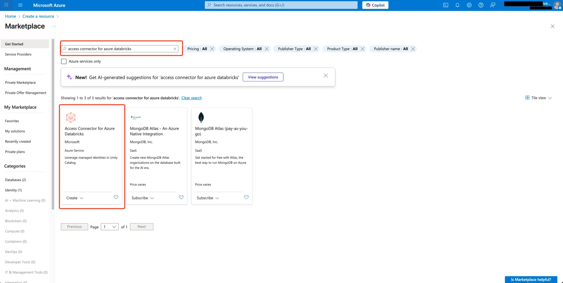 Search Access Connector