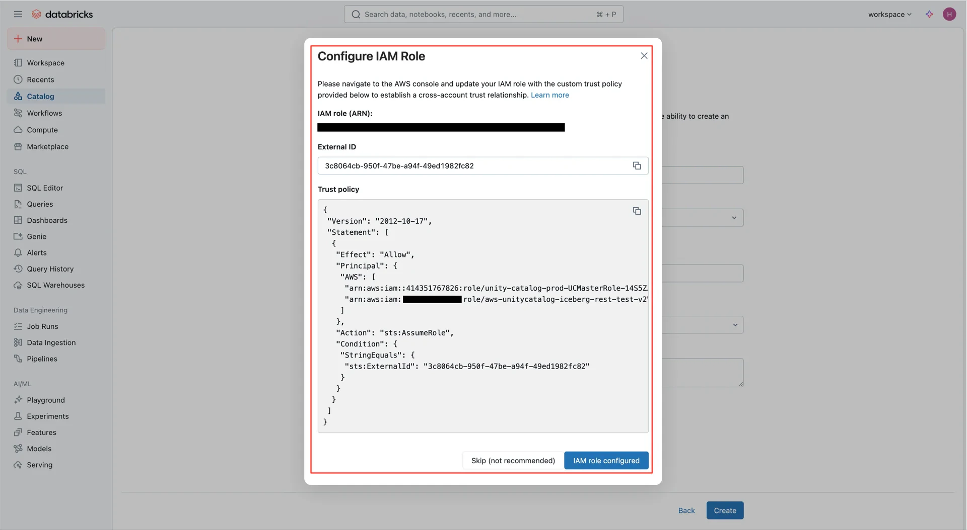 Generated External ID