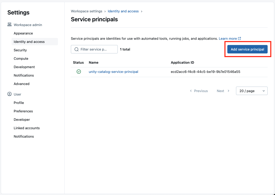 Creat storage bucket databricks