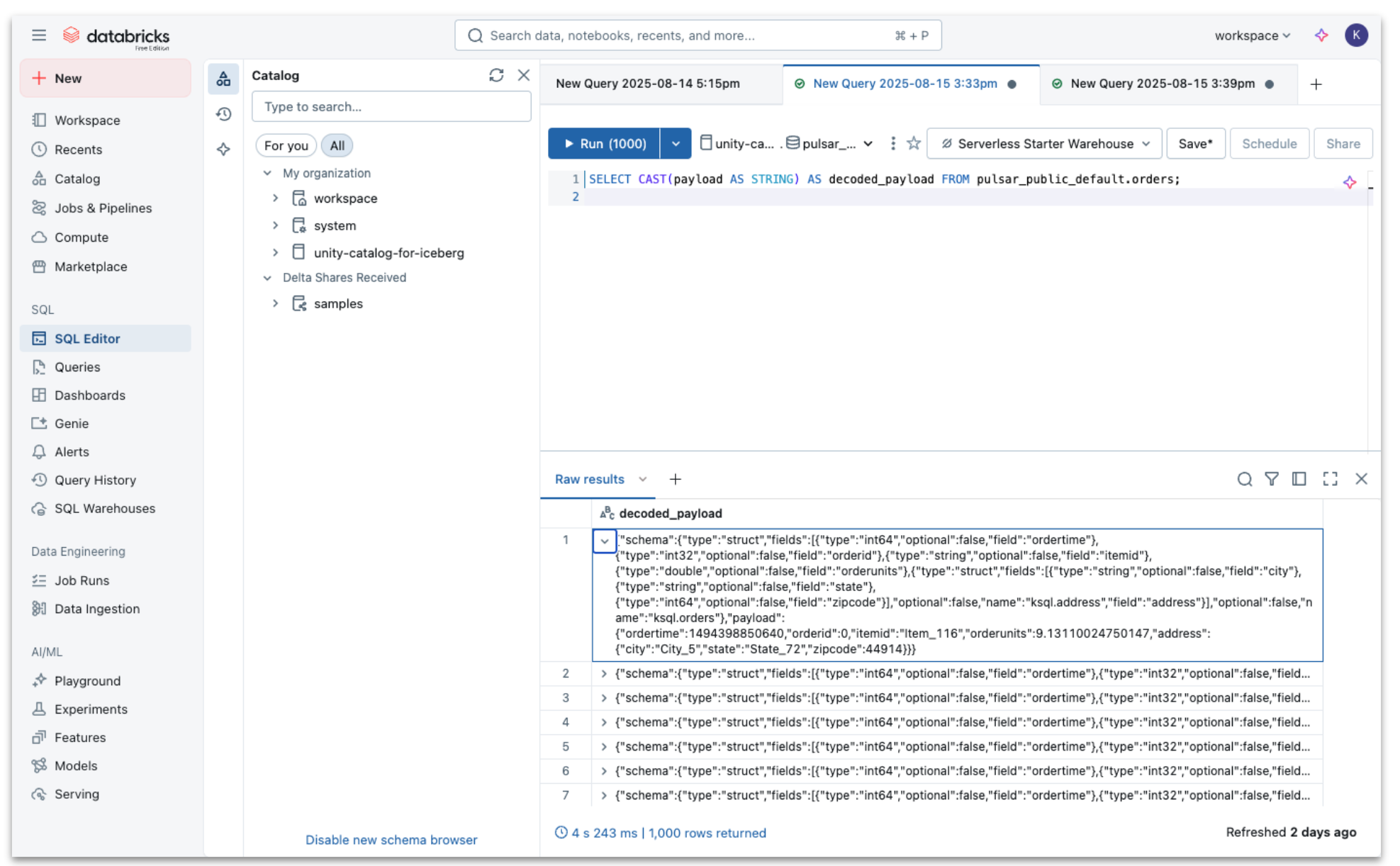 Creat storage bucket databricks