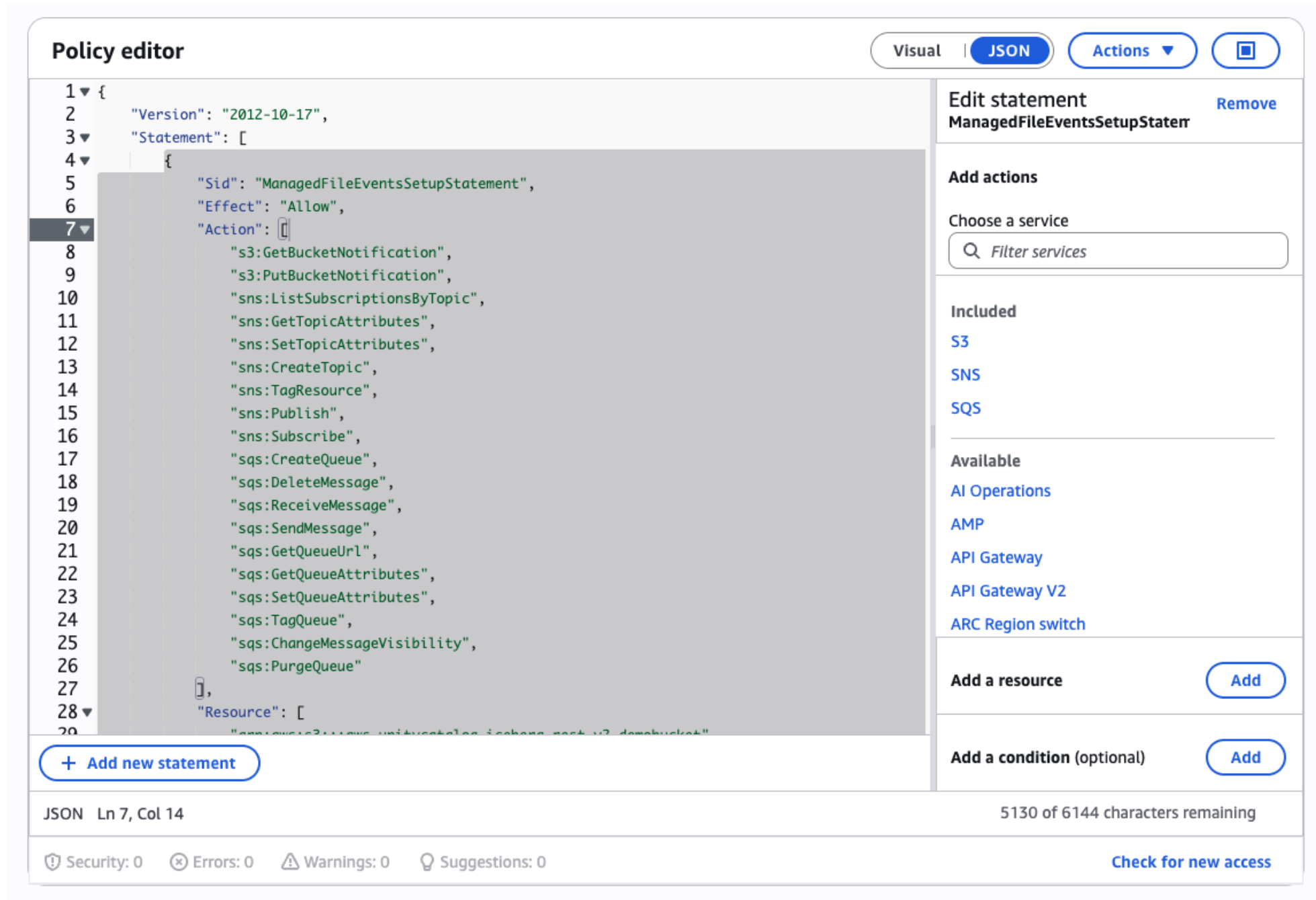 Creat storage bucket databricks