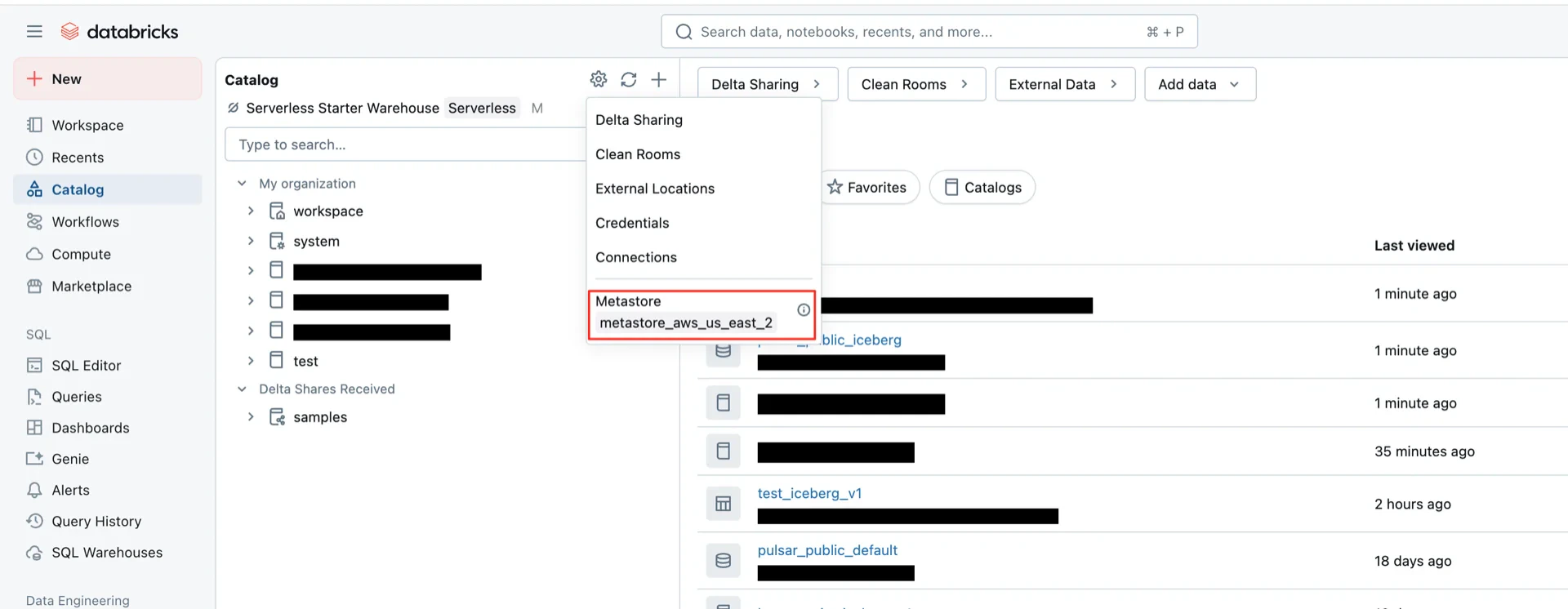 Enable external data access