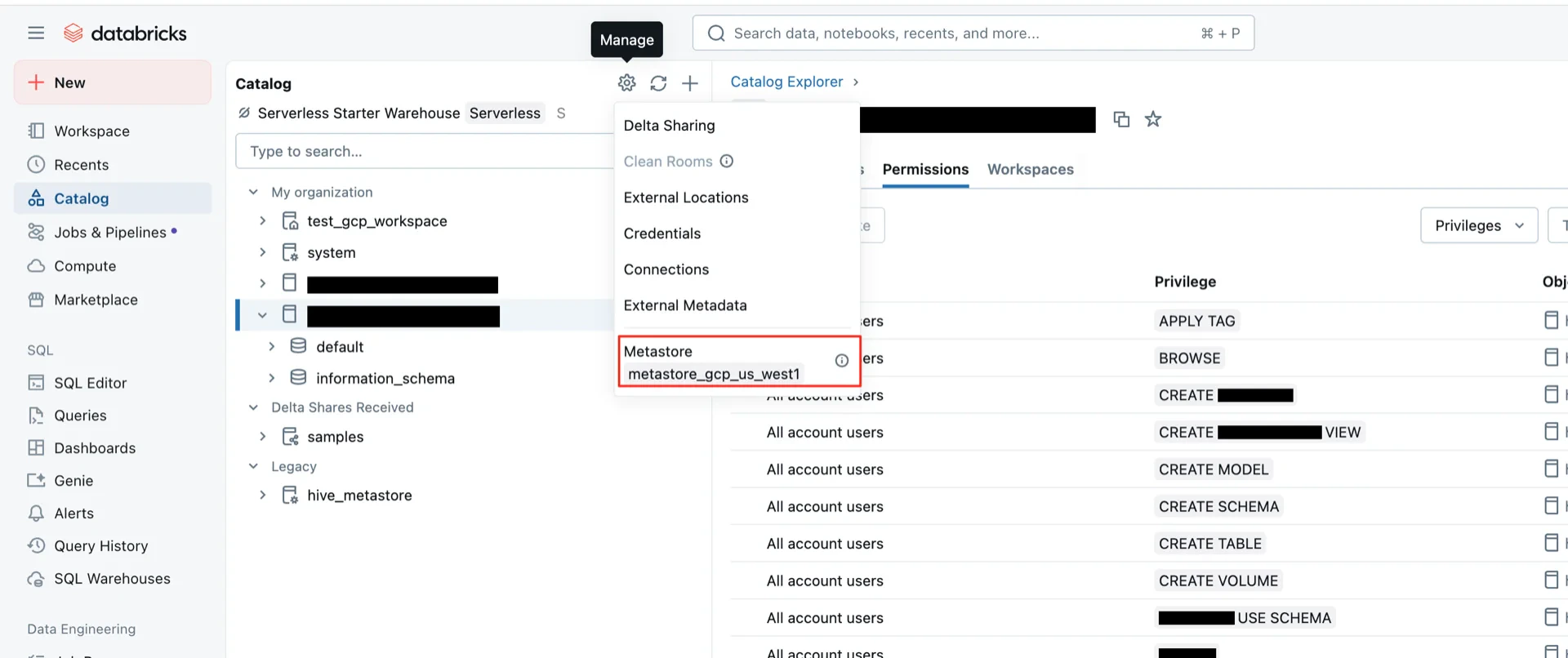 External data access