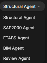 Select BIM Agent from the agent dropdown