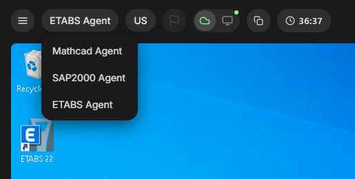 Select Agent and Connect to Cloud