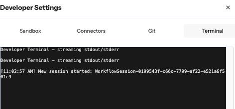 Terminal Info Pn