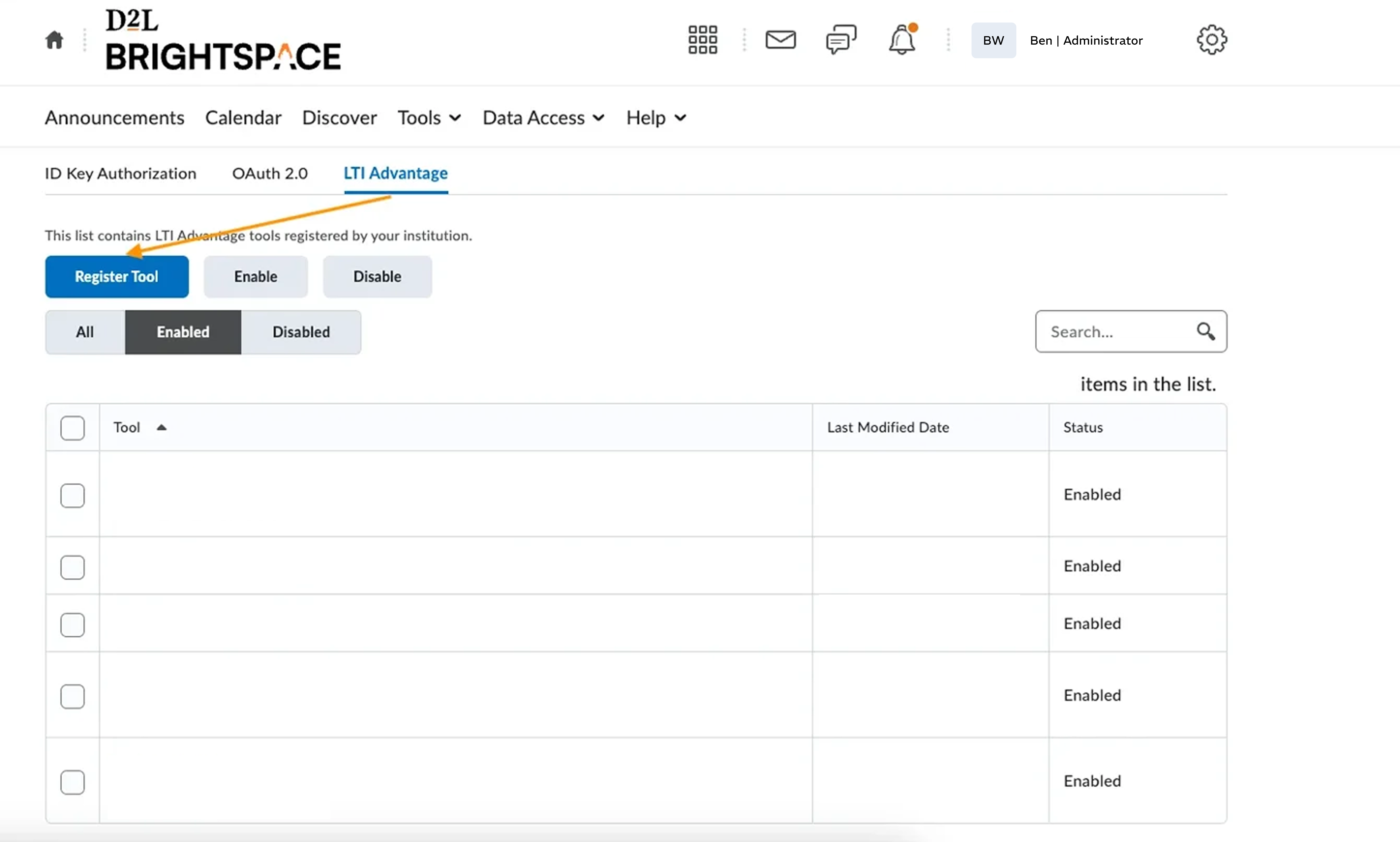 D2L Brightspace Integration Guide (LTI) — screenshot 2