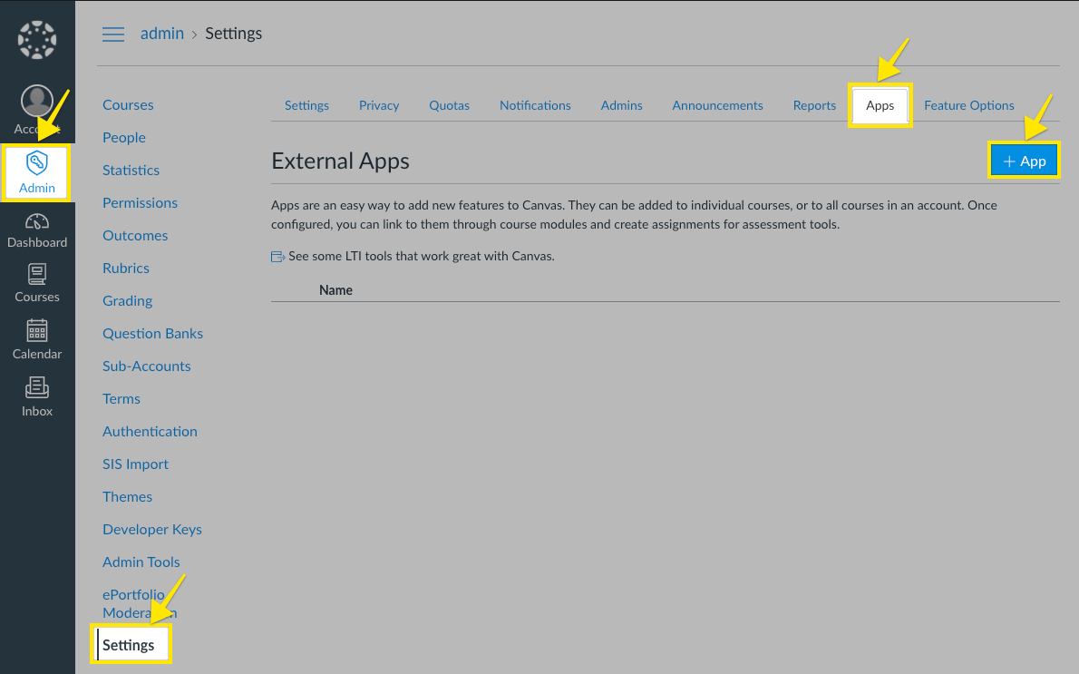 Canvas LTI Integration Guide (LTI) — screenshot