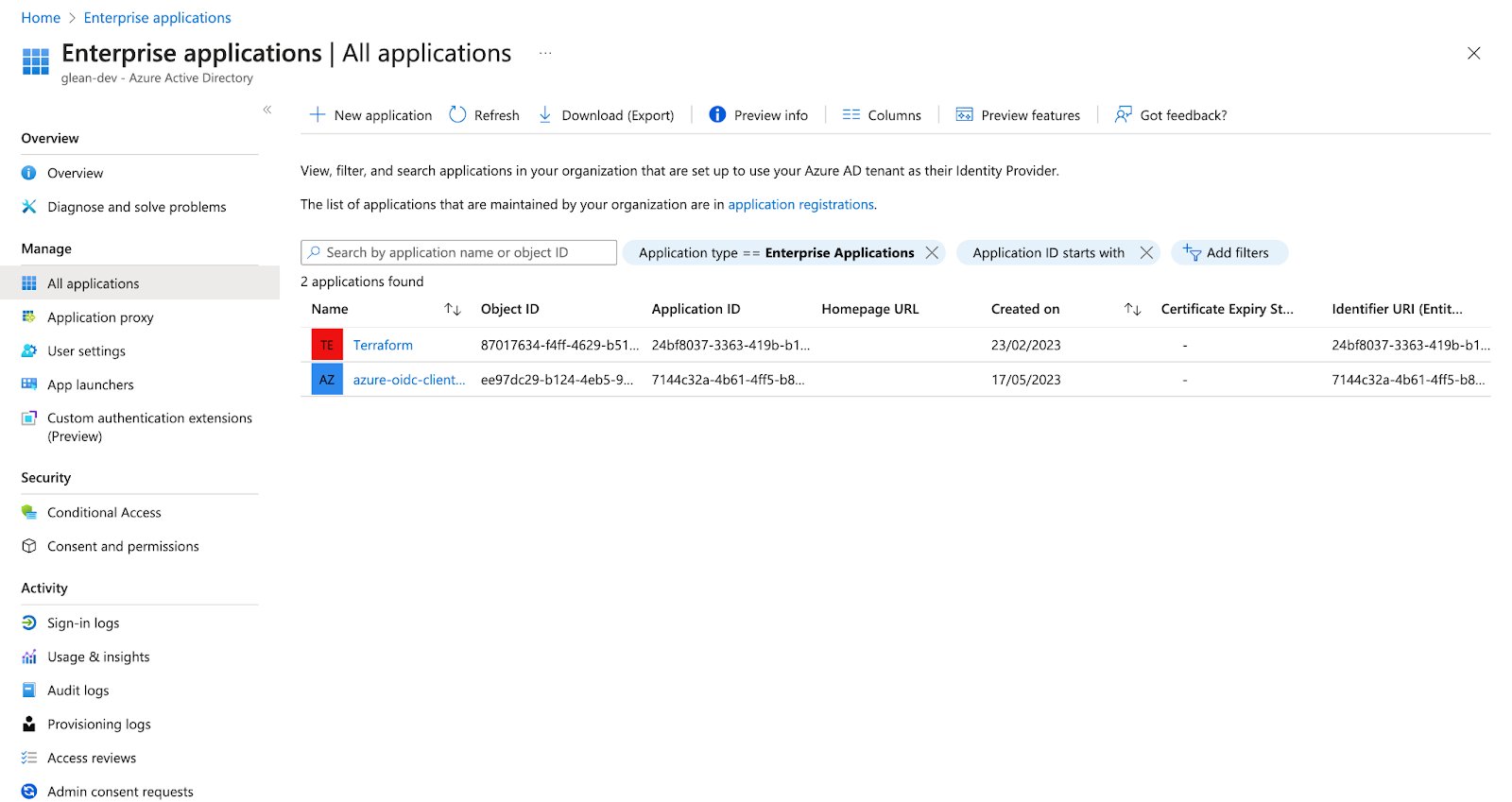 SSO Setup Guide — screenshot
