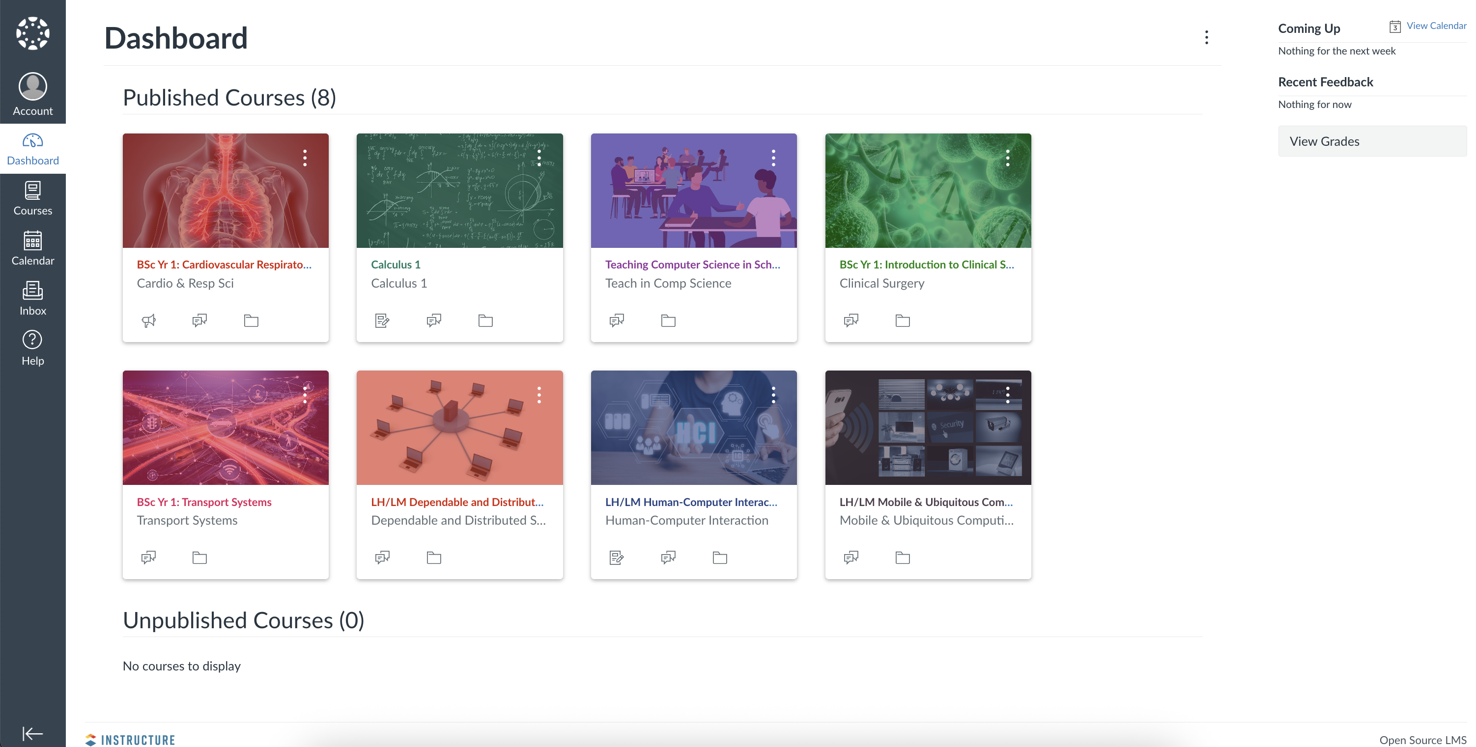 How do I sign up through Canvas? — screenshot