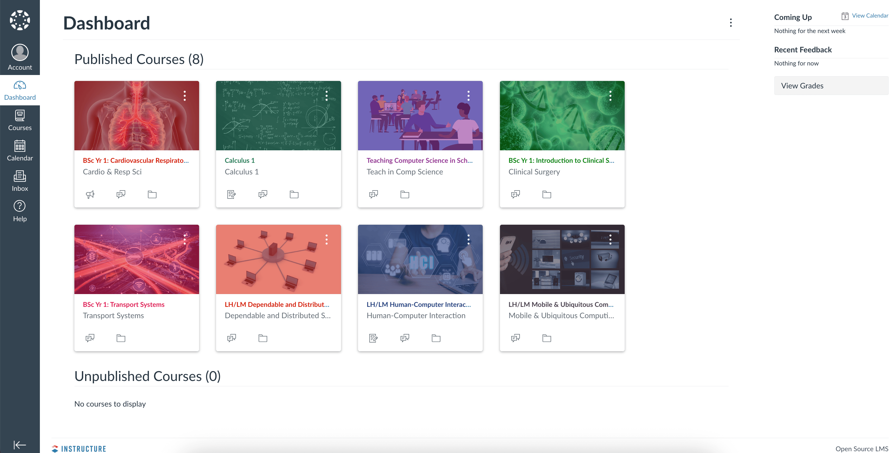 How do I sign up through Canvas? — screenshot