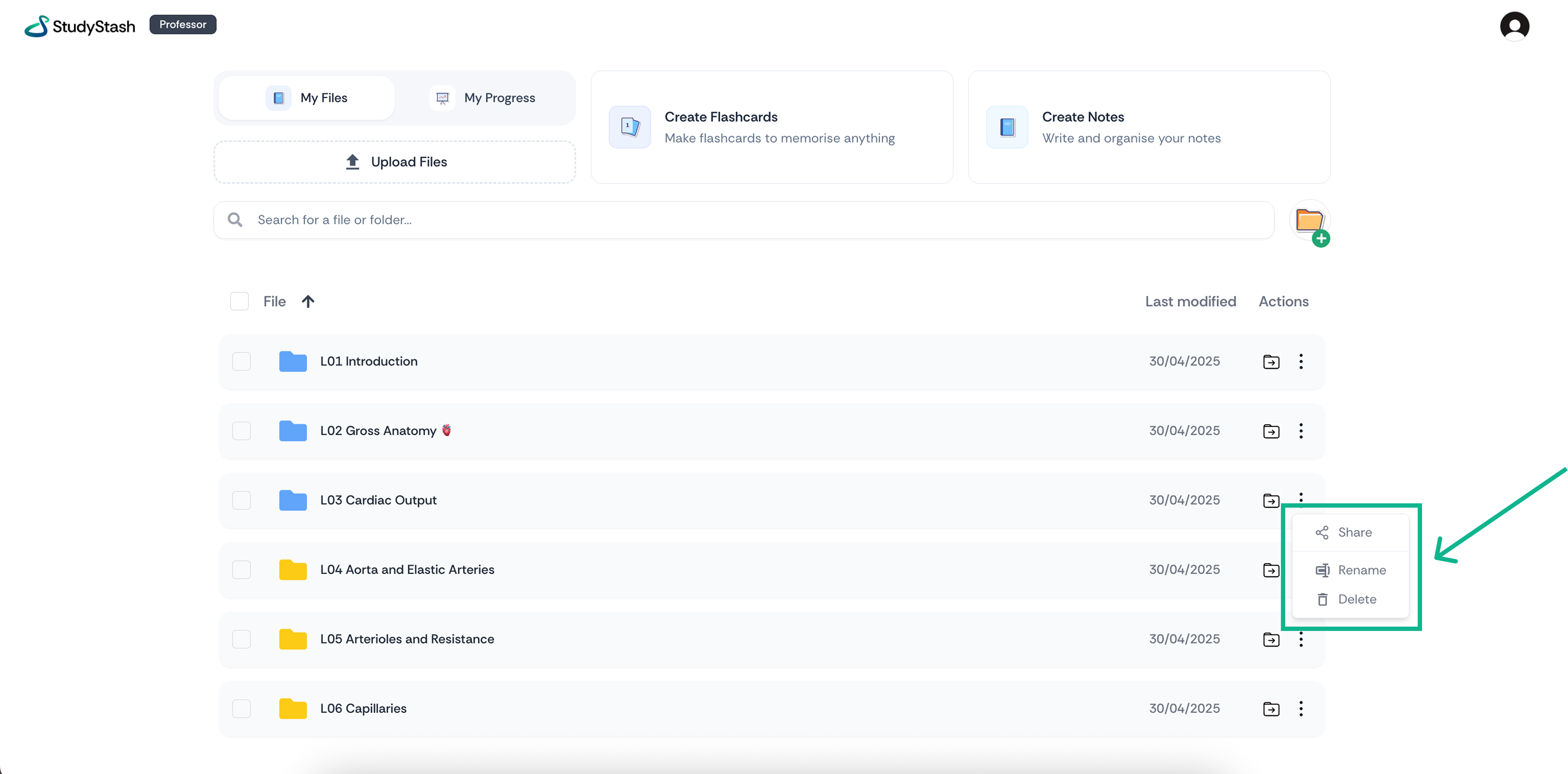 How do I share resources with my friends? — screenshot 1