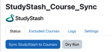 Moodle Plugin: Syncing StudyStash to Courses (Opt-Out Mode) — screenshot