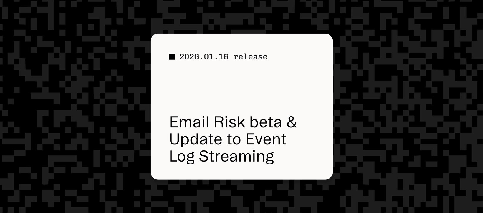 January 2026 changelog