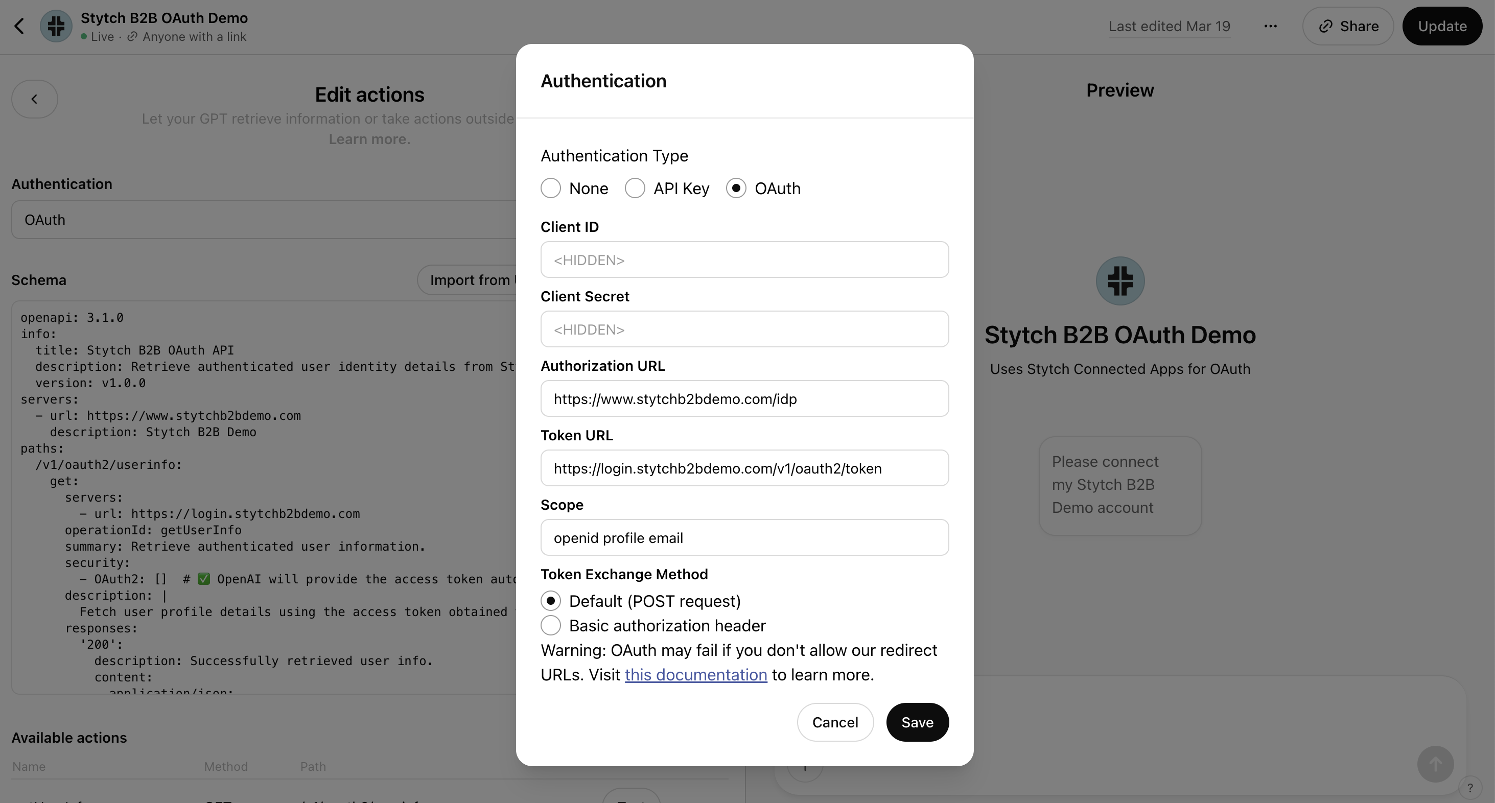 Integrate with AI agents - Stytch Docs