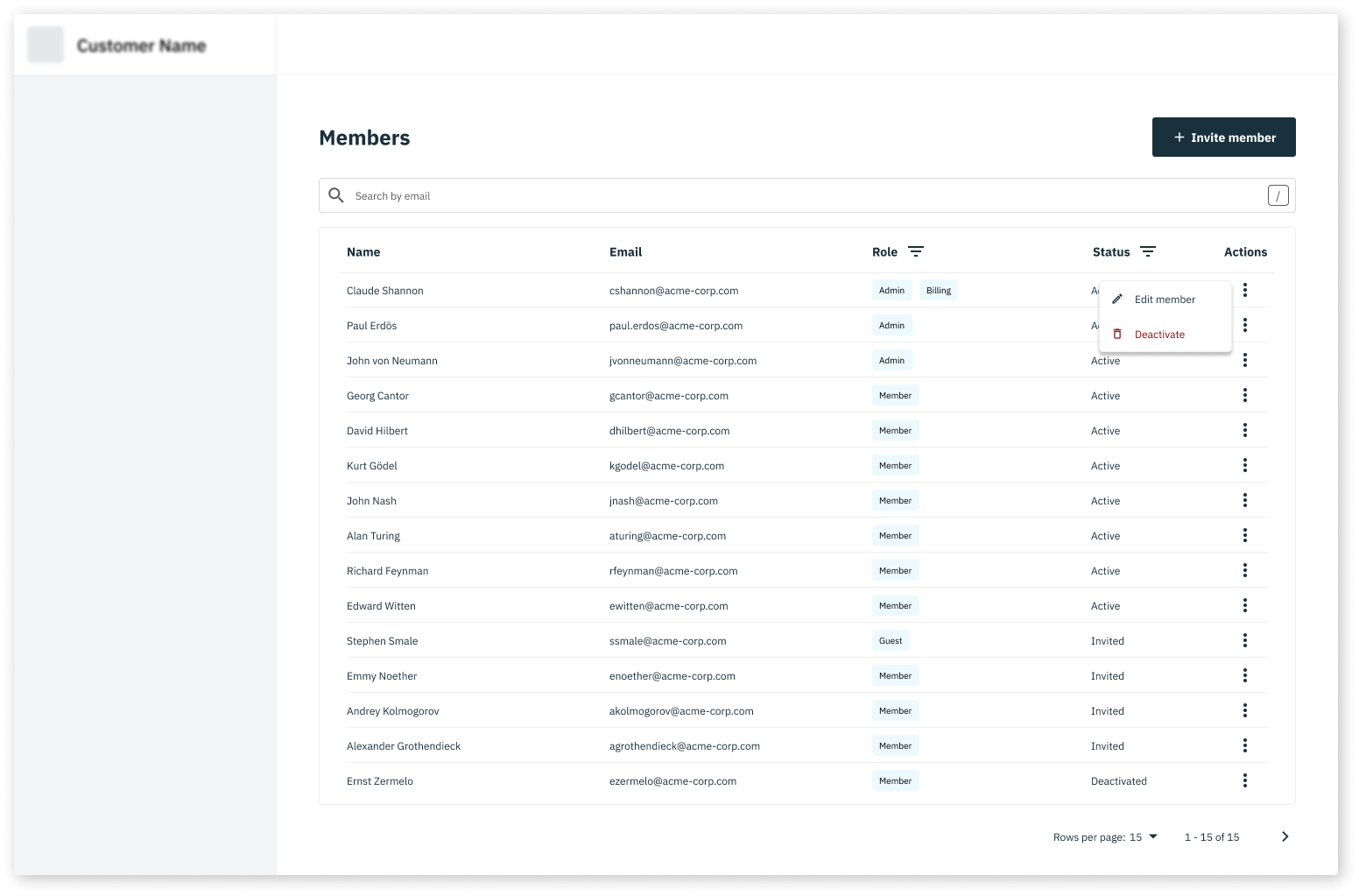 Admin Portal Member Management - Stytch Docs