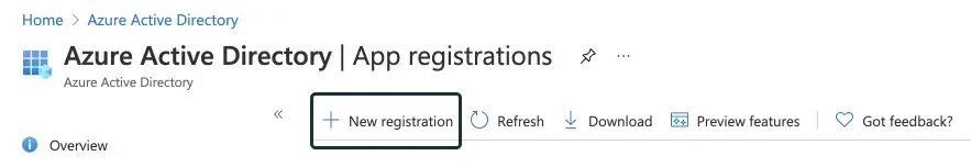 New Microsoft Registration