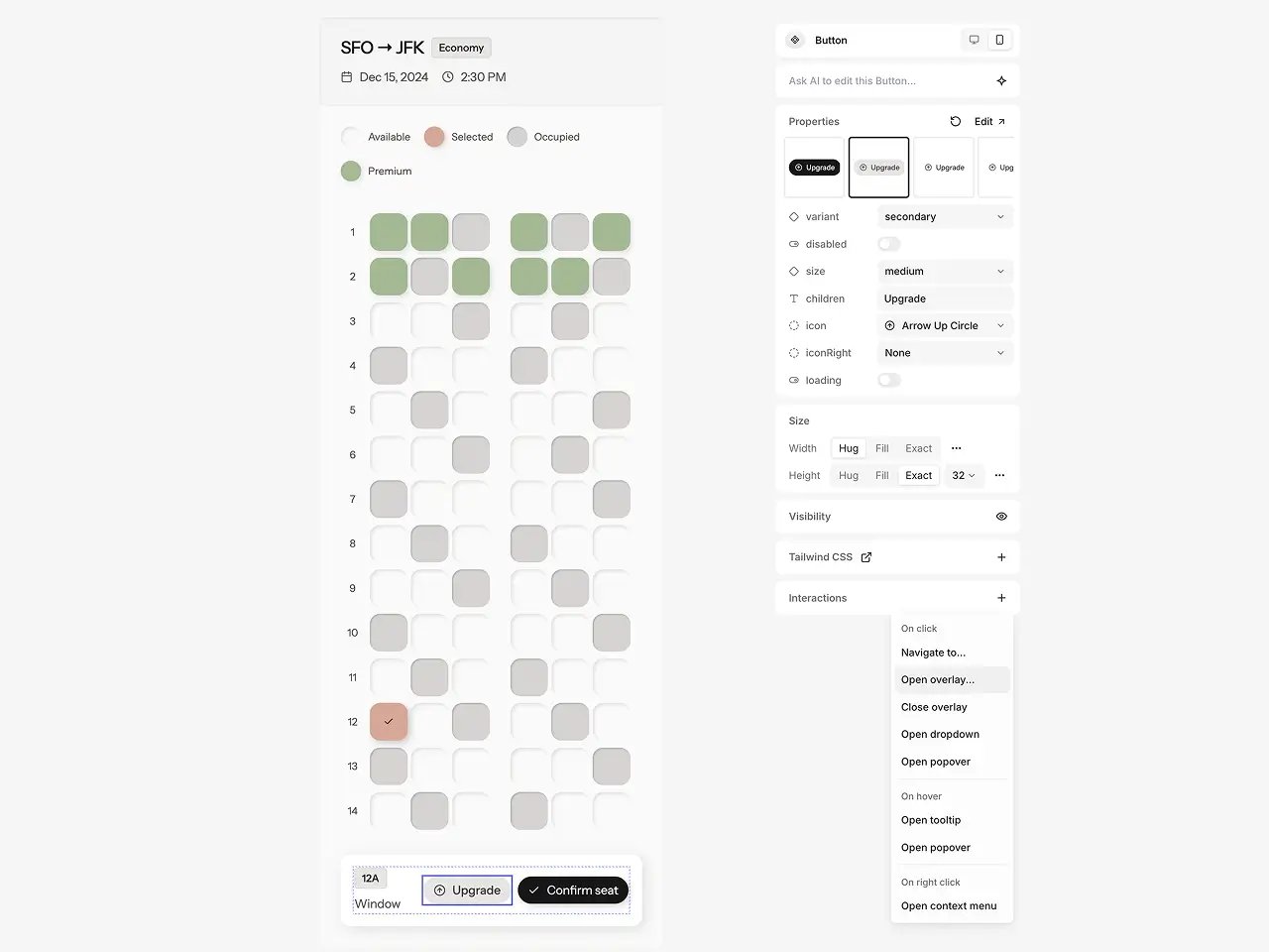 Interactions Editor