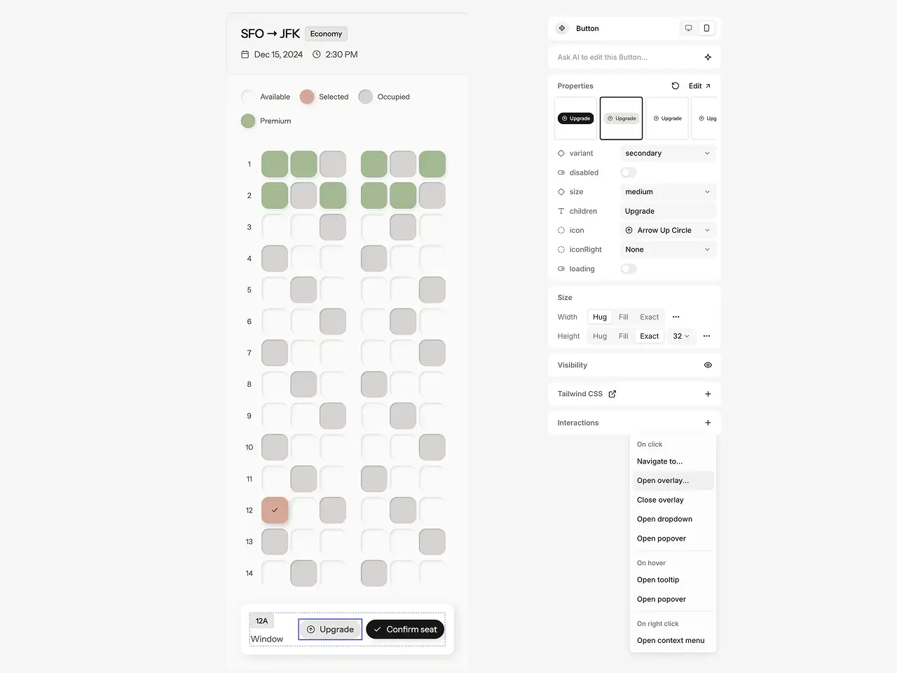 Interactions Editor