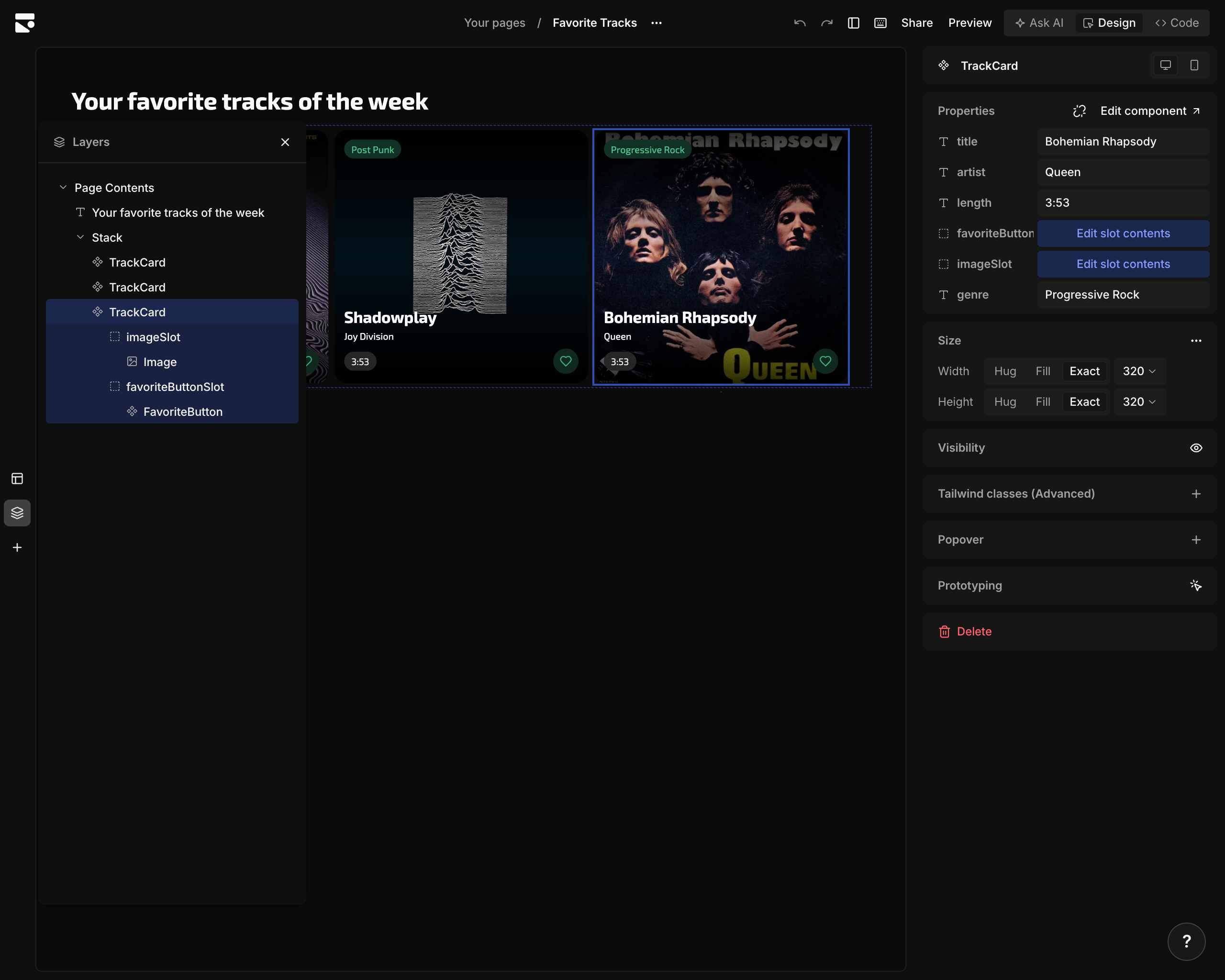 Component Example Page