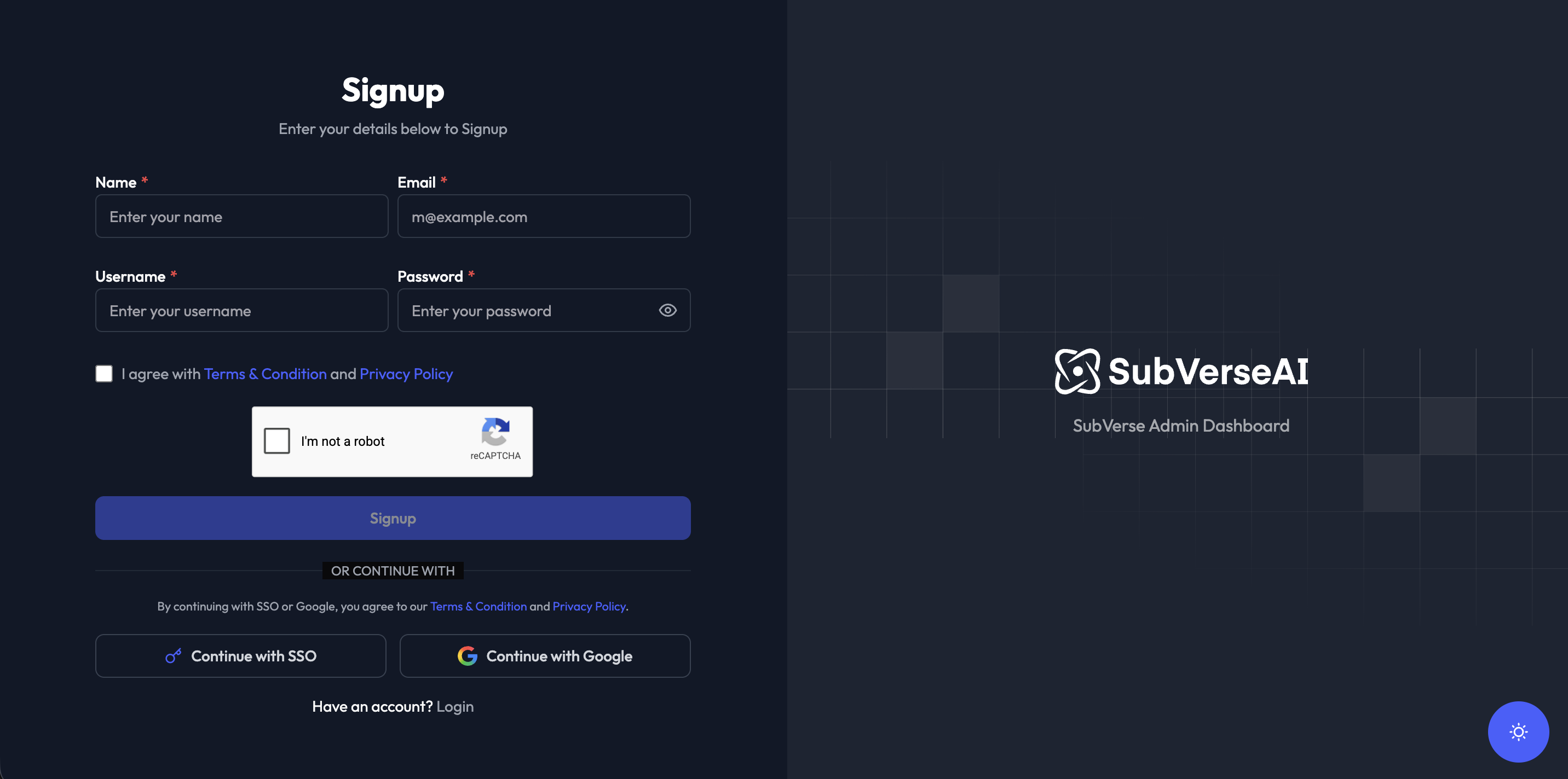 Getting Started - SubVerse AI