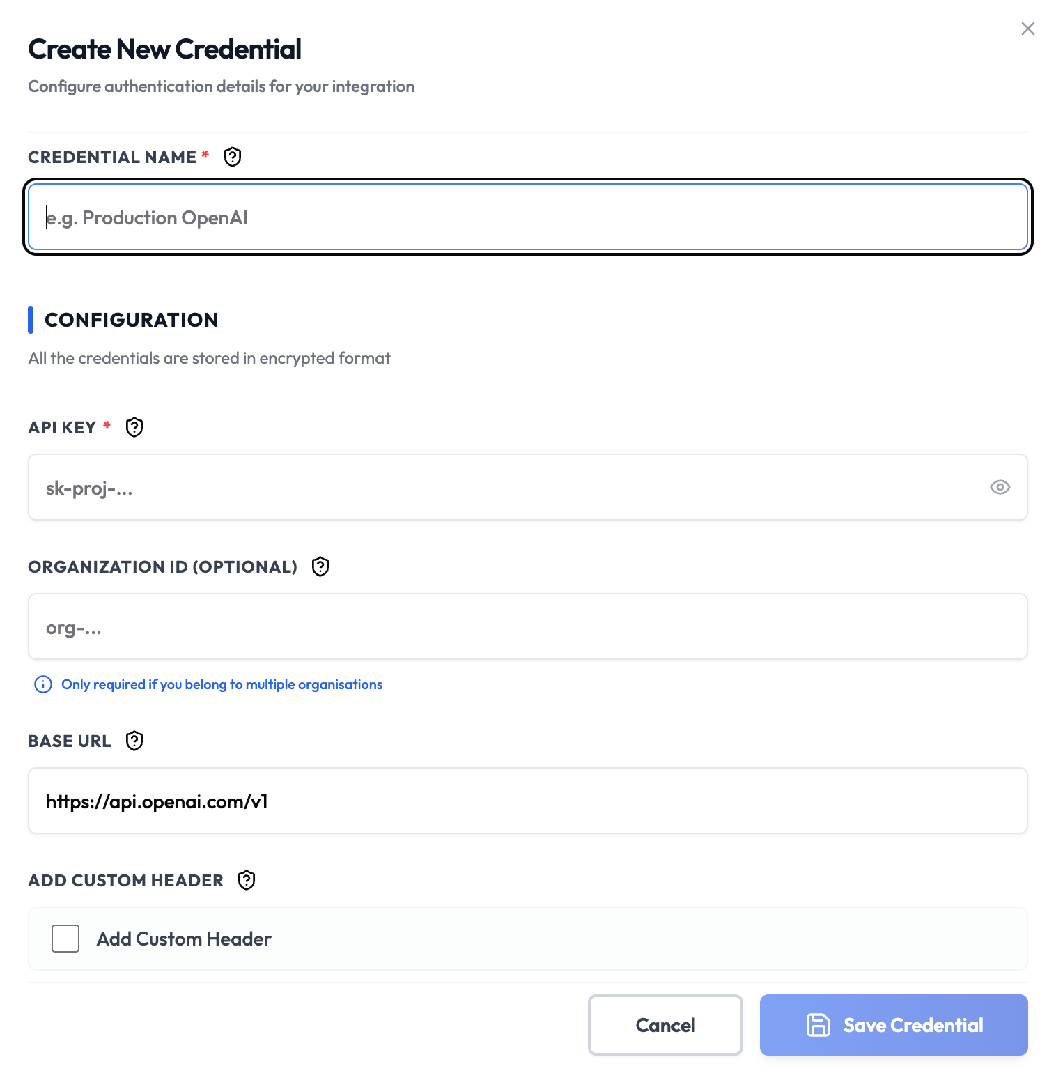 OpenAI Dashboard