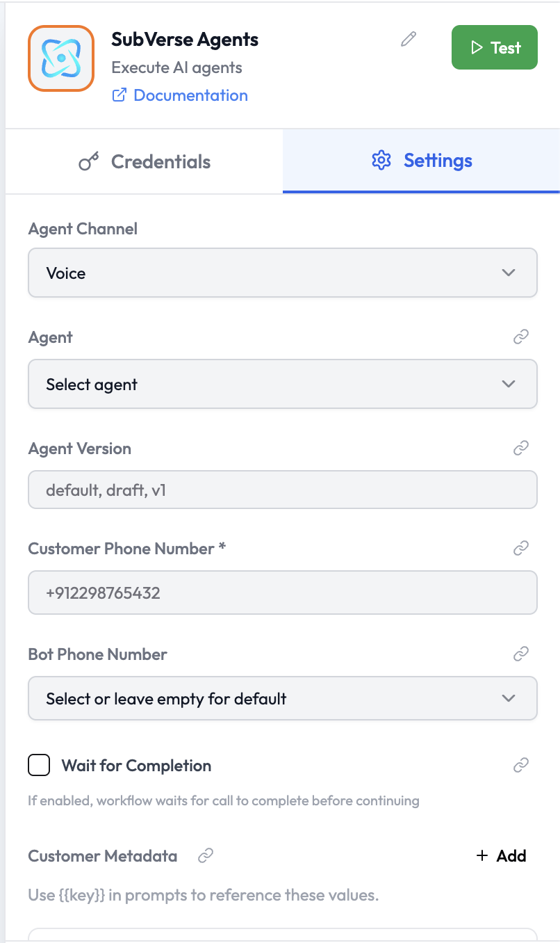 SubVerse Agents Node