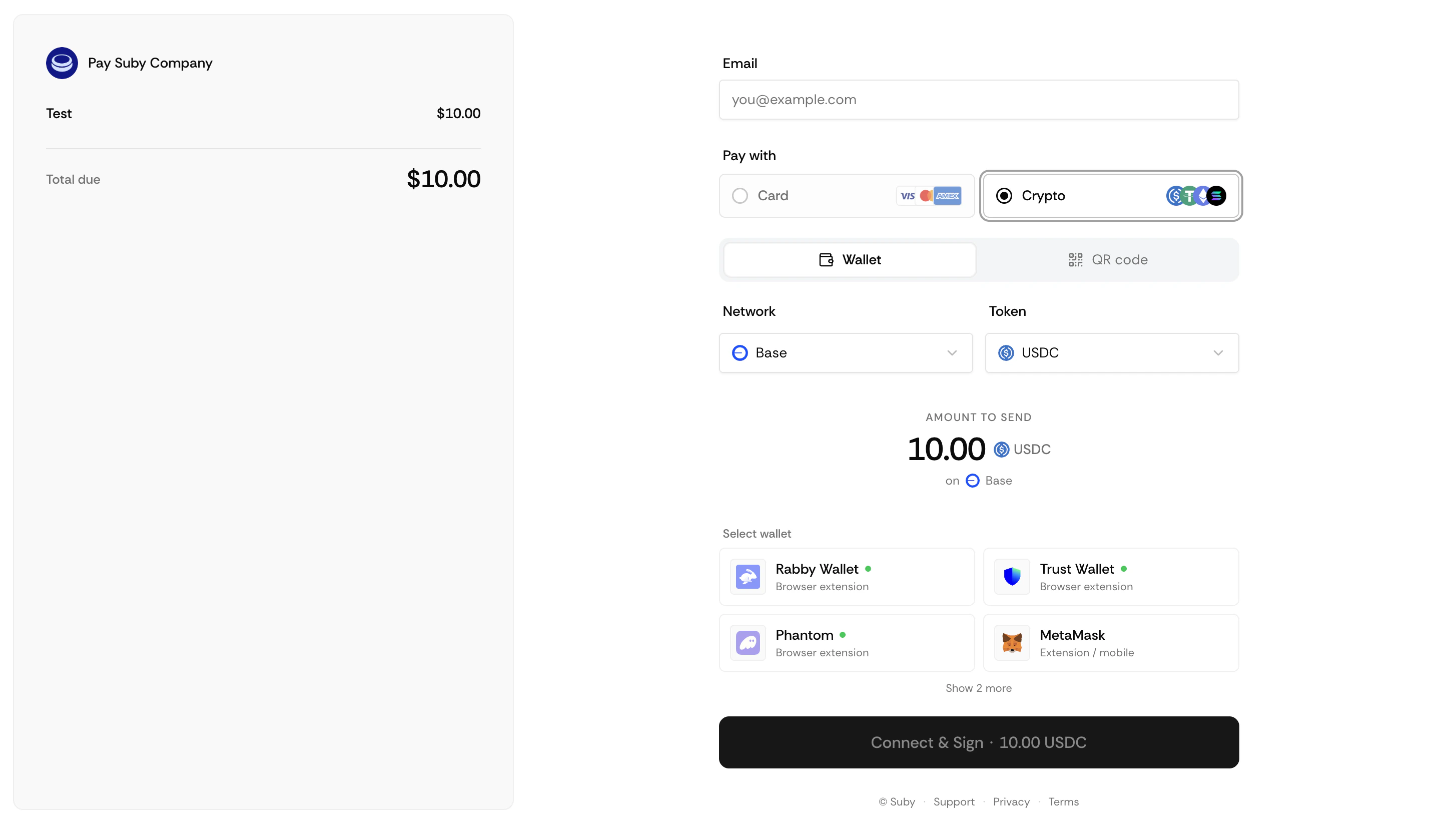 Newcryptocheckout