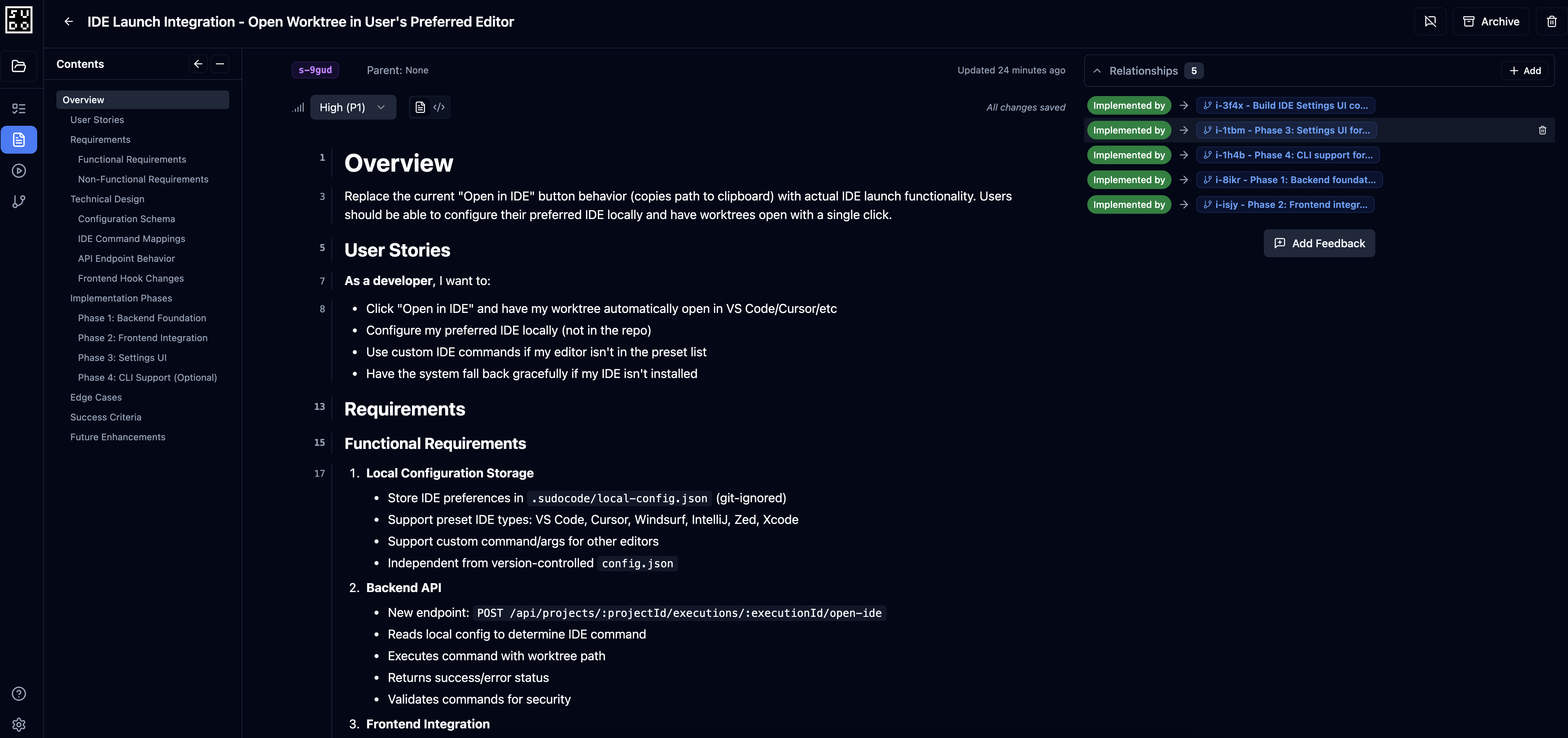 sudocode spec editor