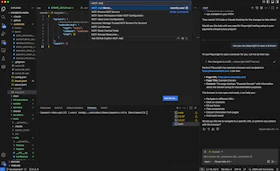 VS Code Command Palette showing MCP: Add Server command