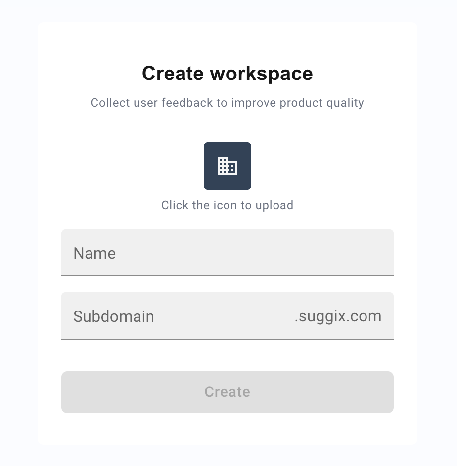 Create Workspace