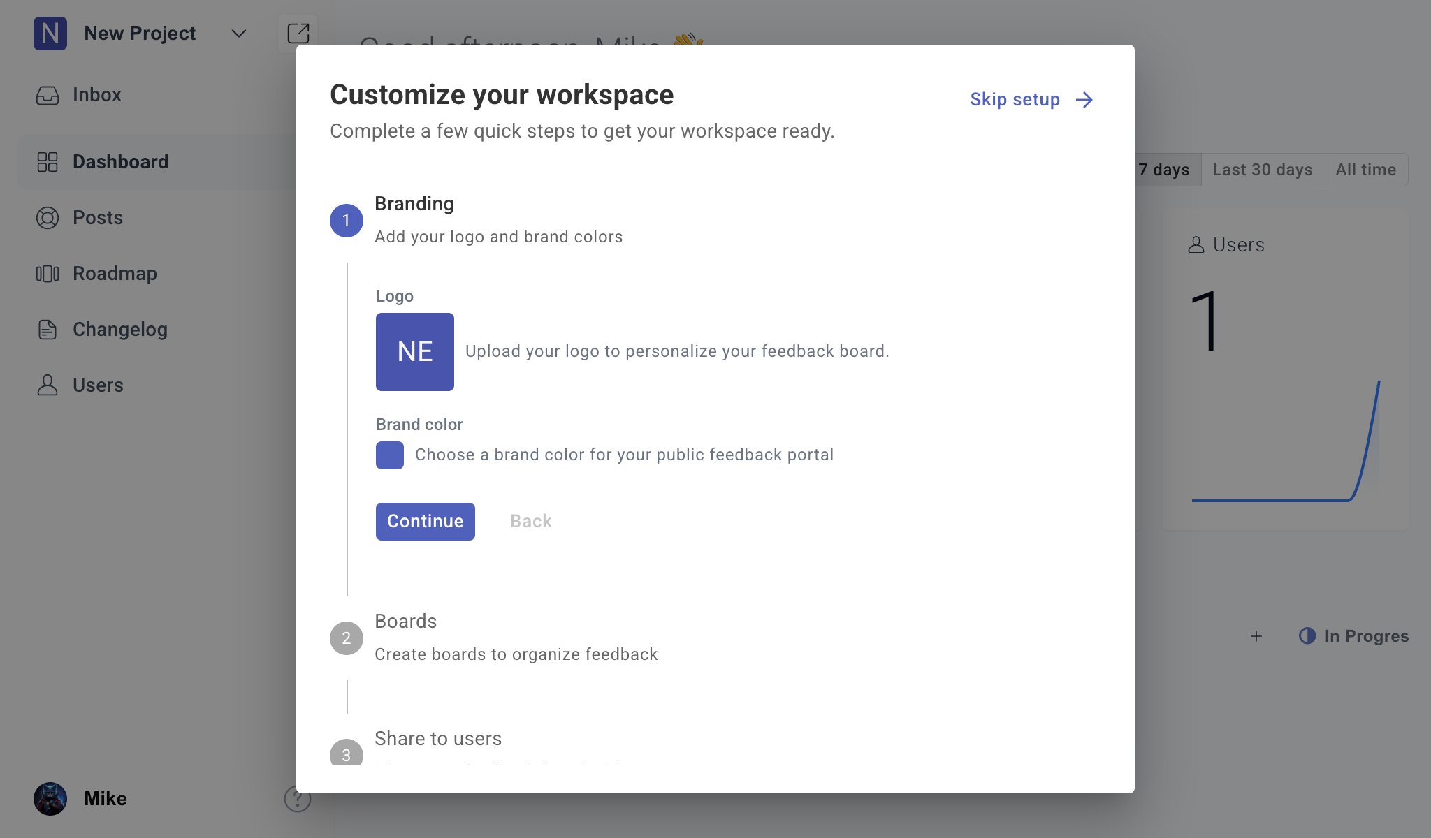 Customize workspace branding