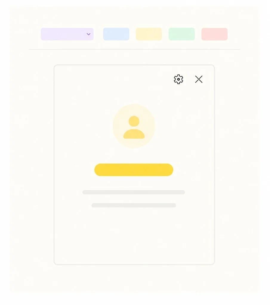 Docs Assistant profile view with play control