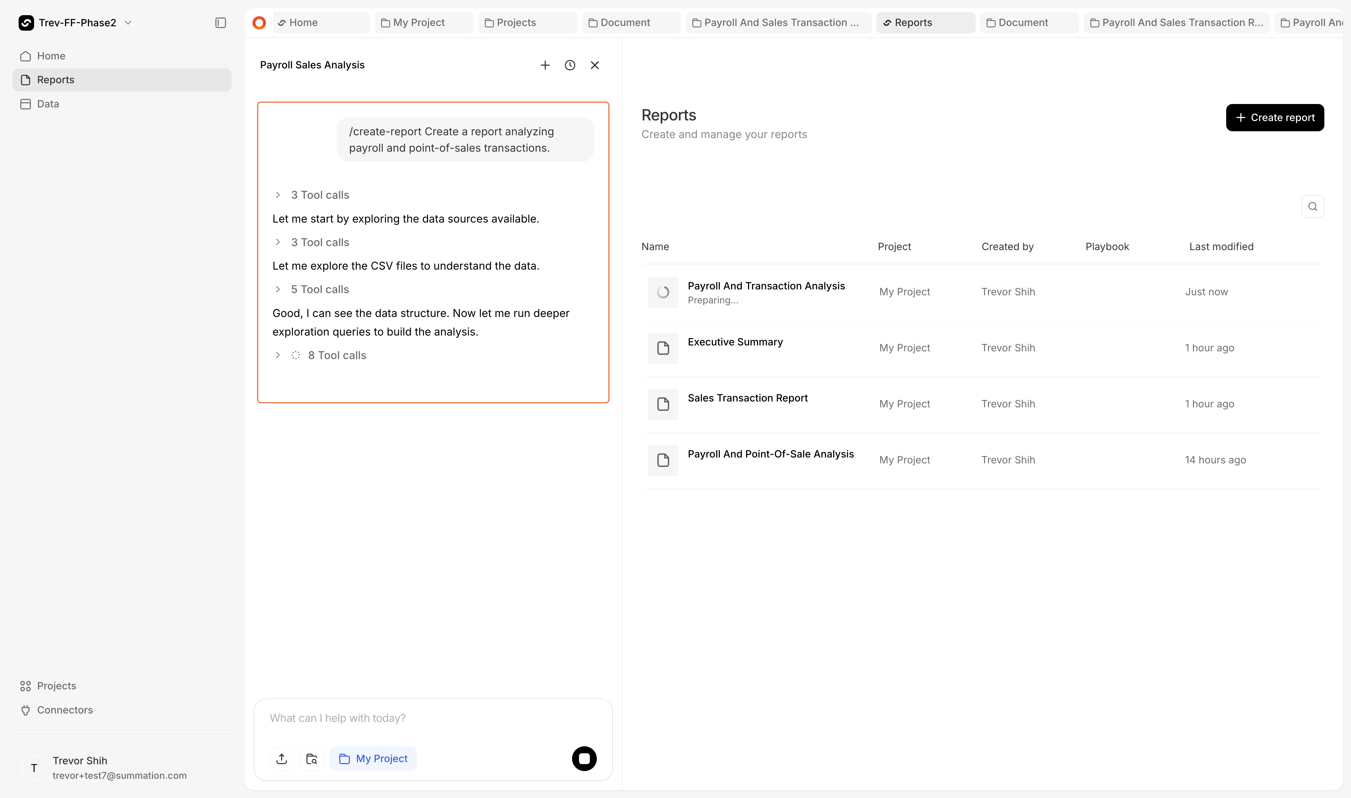 Addison explains how it creates your report