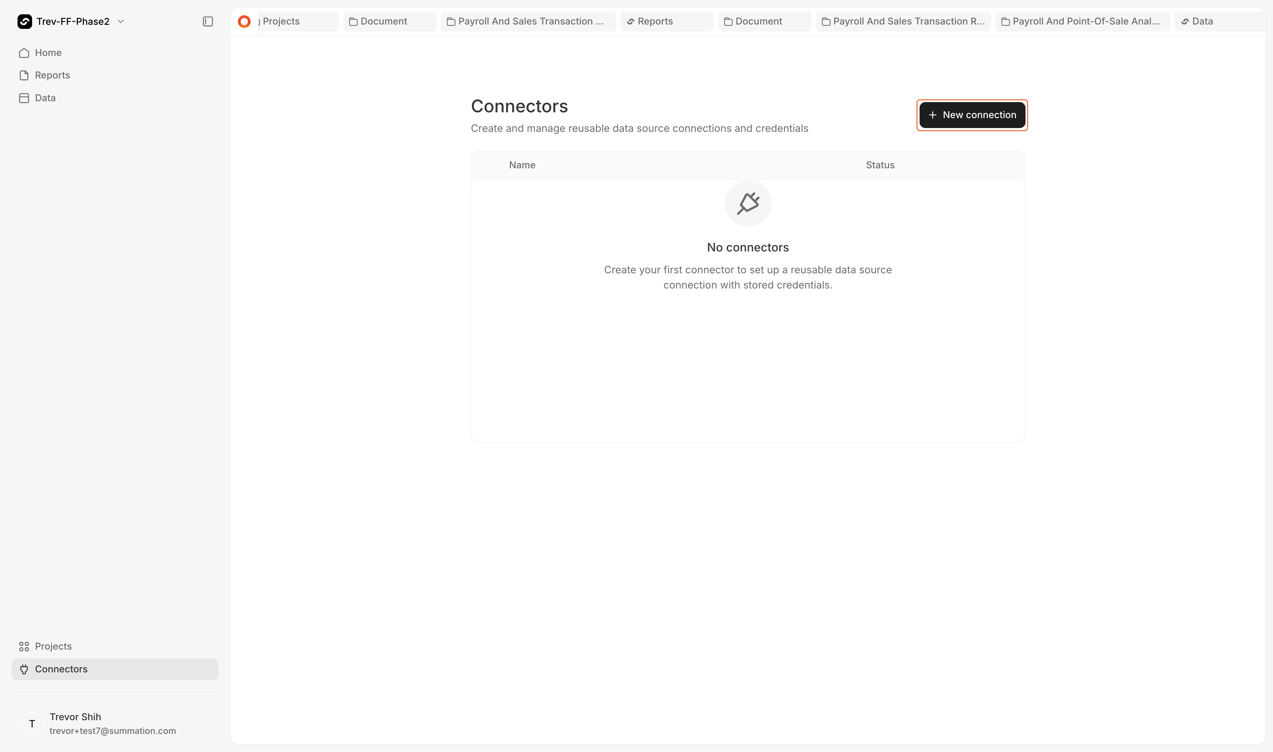 Click New connection