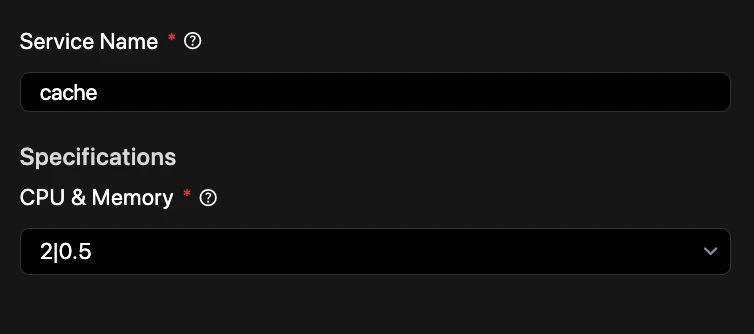 Cache tab — QA environment
