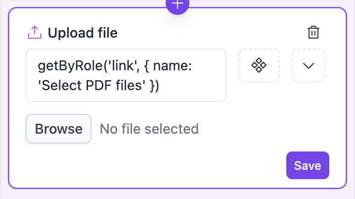 File Selection