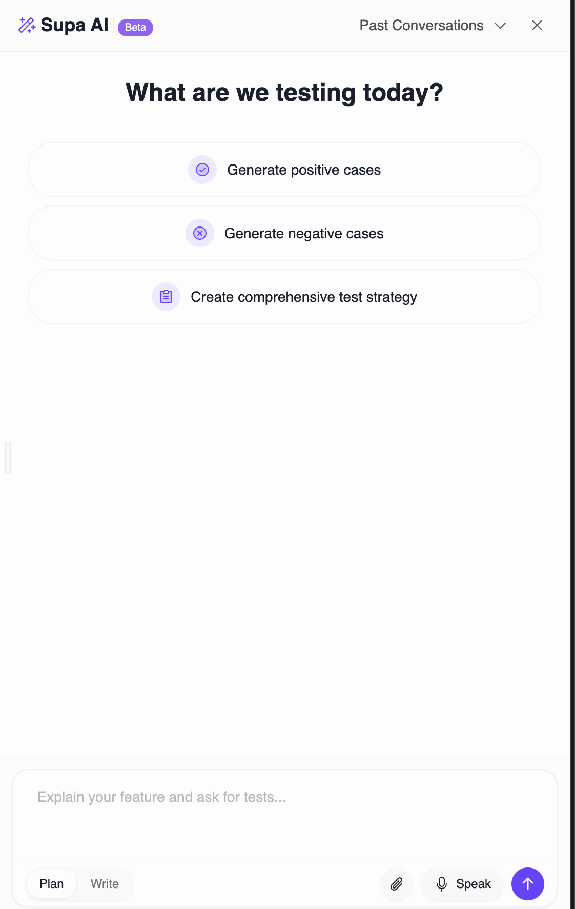 Test Planner Agent overview